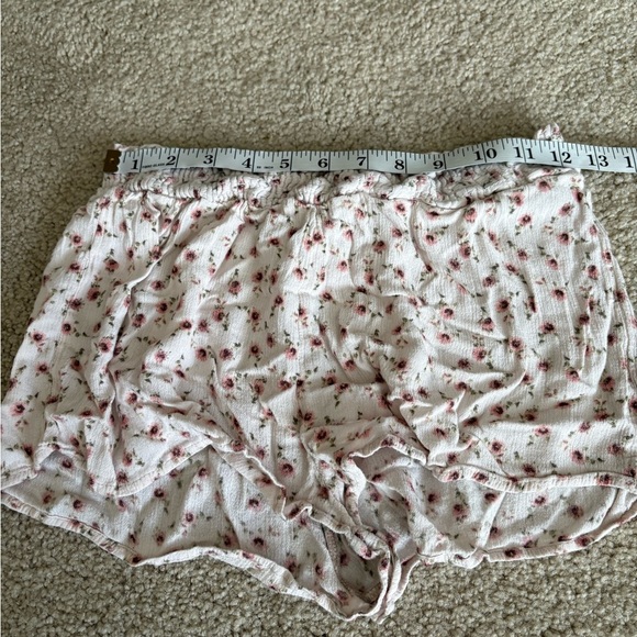 Urban outfitters out from under Lilly lounge Shirred ruffle micro shorts small - Picture 12 of 13